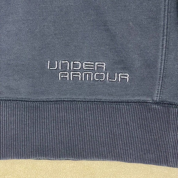 Under Armour Storm Hoodie Pullover Mens M Black Pouch Pocket Regular Fit - Picture 11 of 13